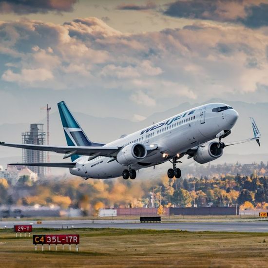  WestJet 西捷航空闪购，加拿大及美国境内机票全场8折，多伦多往返洛杉矶仅需281加元！春节期间也打折！