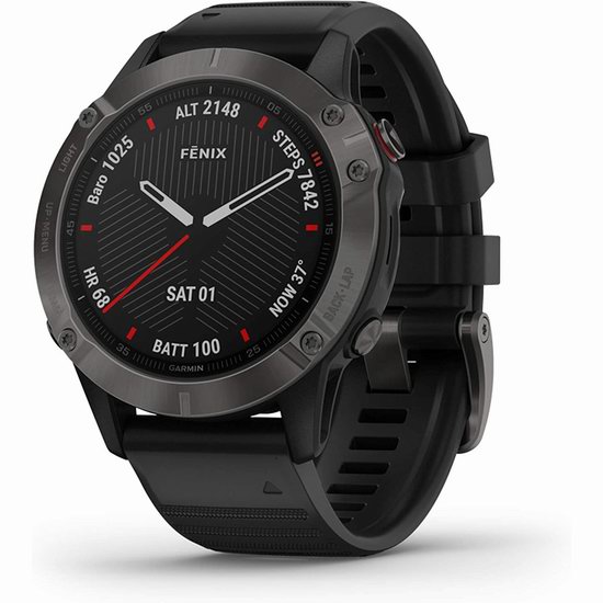  历史新低！Garmin 佳明 Fenix 6 Sapphire 户外GPS 智能手表4.7折 482.49加元包邮！