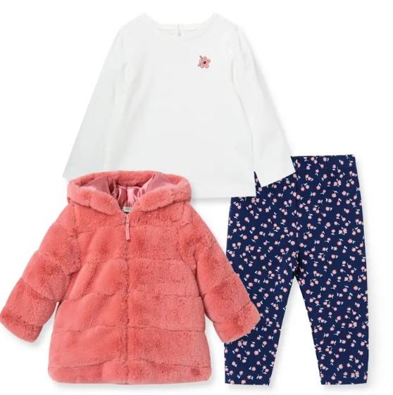 Little Me超可爱宝宝服饰 6折 ：封面款3件套 34.44加元