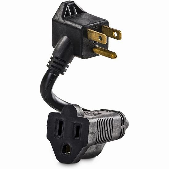  白菜价！CyberPower GC201 6英寸 一转二 延长电源插座2.8折 3.23加元！