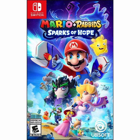  史低白菜价！《Mario + Rabbids Sparks of Hope 马里奥疯狂兔子：星耀之愿》Switch版游戏2.5折 19.99加元！