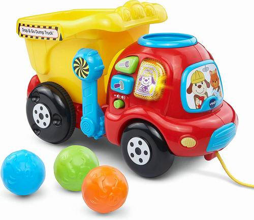  史低价！VTech Drop & Go 翻斗车玩具 11.98加元（原价 19.97加元）