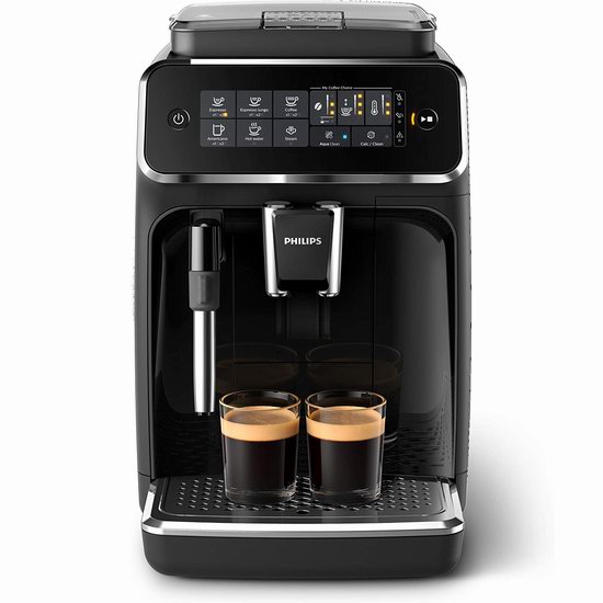 历史新低！Philips 飞利浦 EP3221/44 全自动浓缩咖啡机+滤水器套装6.9折 708.43加元包邮！