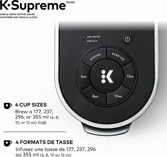 历史最低价！Keurig K-Supreme 胶囊咖啡机5.2折 99.99加元包邮！