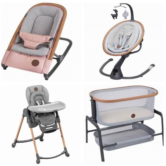  儿童汽车安全座椅权威品牌！Maxi Cosi 婴儿摇摇椅、高脚椅、婴儿床 7.5折起