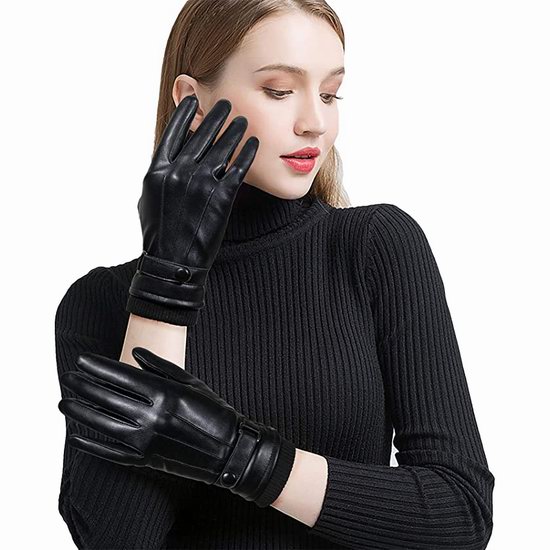  Wepop 男女均可 触摸屏 防风保暖手套 17.99加元（原价 19.99加元）
