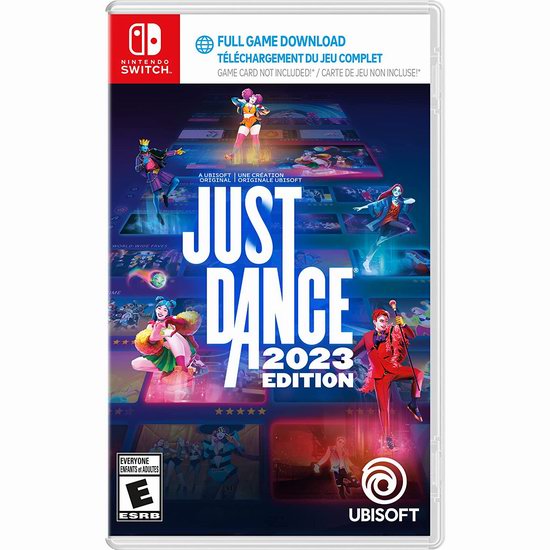  历史新低！《Just Dance 舞力全开2023》Switch版/PS5版 视频游戏3.7折 29.99加元！