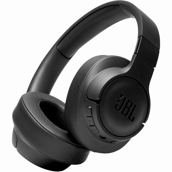  JBL Tune 710BT 50小时超长续航 头戴式蓝牙无线耳机4.5折 49.98加元包邮！