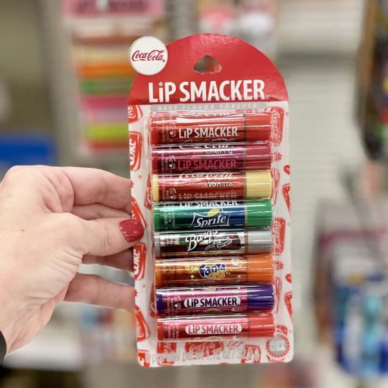  Lip Smacker 可口可乐果香 淡化唇纹 补水保湿唇膏8支装7.5折 11.35加元！