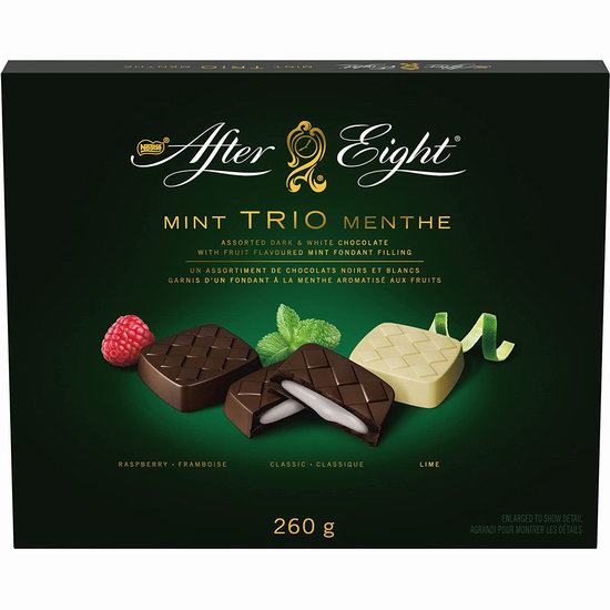  历史新低！Nestlé After Eight 雀巢什锦巧克力（260克）4.5折 4.92加元！
