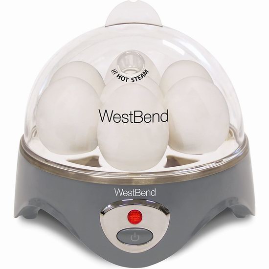  历史最低价！West Bend 87628 多功能快速煮蛋器6折 14.98加元！