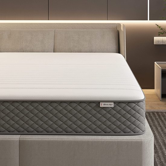  White Nest 10英寸 中等硬度 袋装弹簧+记忆海绵 Queen床垫6.6折 296.99加元包邮！