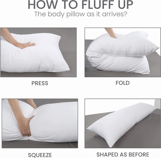 Utopia Bedding Full Body 超长抱枕/身体枕5.4折 24.99加元（原价 45.99加元）