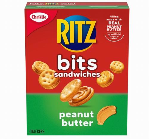  Ritz Bits 花生酱三明治饼干 1.99加元