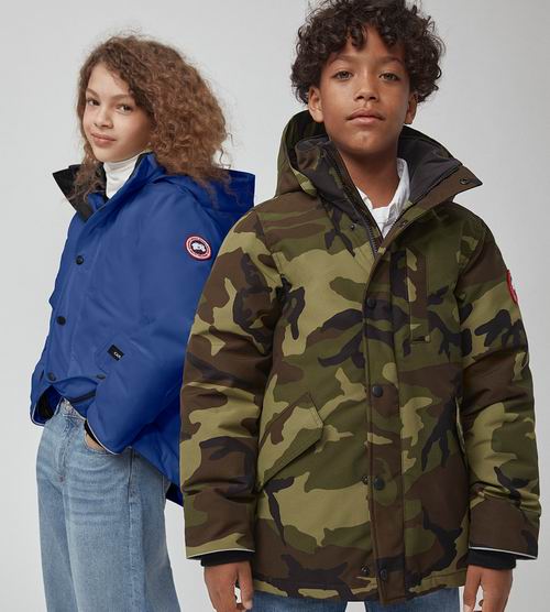  Canada Goose 儿童羽绒服8.2折起，低至457加元！