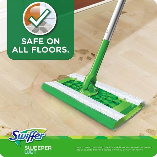  Swiffer 一次性拖把湿抹布补充装 24件 7.38加元（原价 11.99加元）