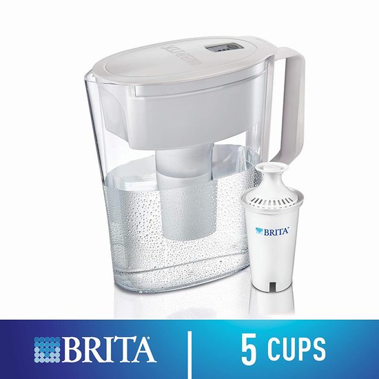  Brita 德国碧然德 Soho 5杯量 家用滤水壶 22.99加元！