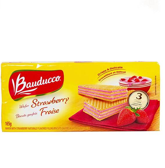  Bauducco 草莓威化饼 1.25加元起！多种口味可选！