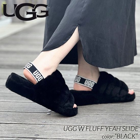 UGG Australia 大童网红毛绒拖鞋 45加元（原价 90加元）