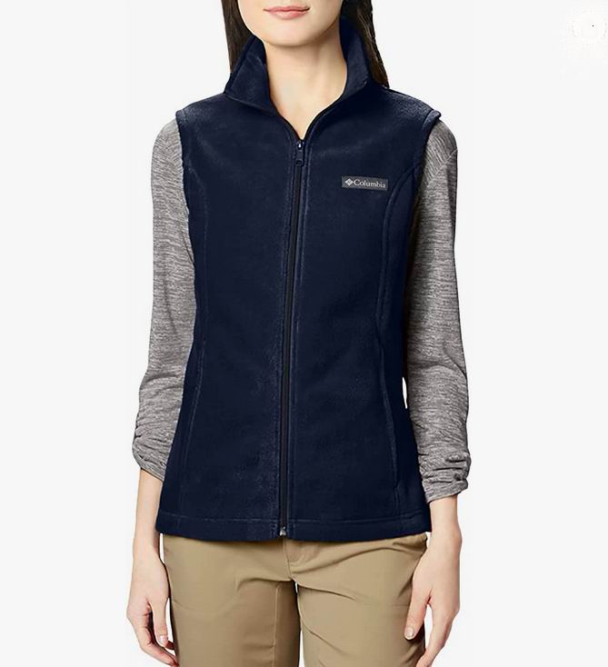  Columbia 女士Benton 抓绒背心 22.49加元（原价 39.99加元）