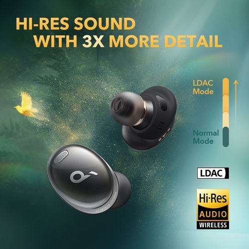  史低价！Soundcore 声阔 Liberty 3 Pro 小金腔入耳式真无线降噪蓝牙耳机 119.99加元（原价 199.99加元）！3色可选！