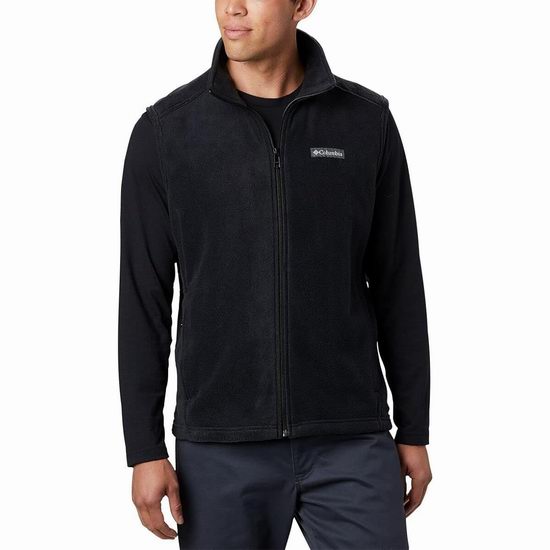  Columbia Steens Mountain 男式抓绒马甲5折 22.5加元！