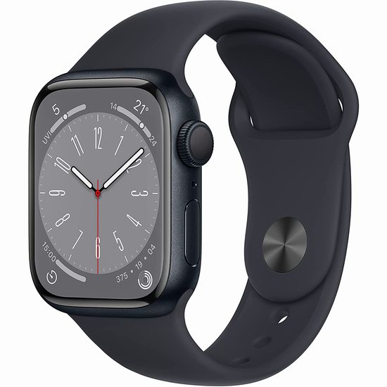 历史新低！Apple Watch Series 8 苹果智能手表8.7折 459加元起包邮！大小两款+4色可选！