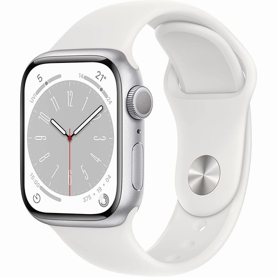 Apple Watch Series 8 苹果智能手表（41/45mm）7折449-489加元包邮！3 