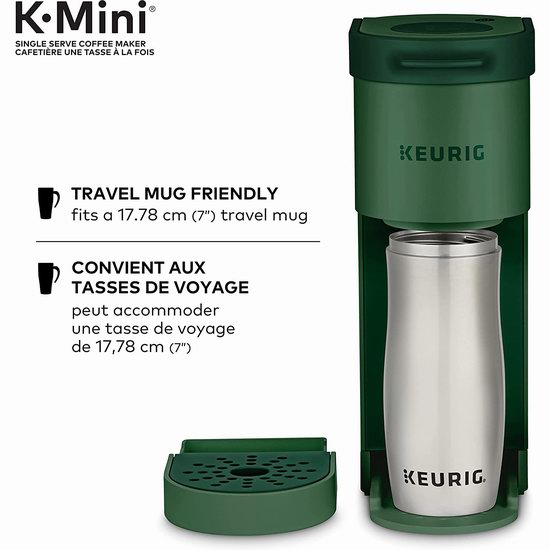Keurig K-Mini 超迷你胶囊咖啡机4折 39.99加元包邮！5色可选！