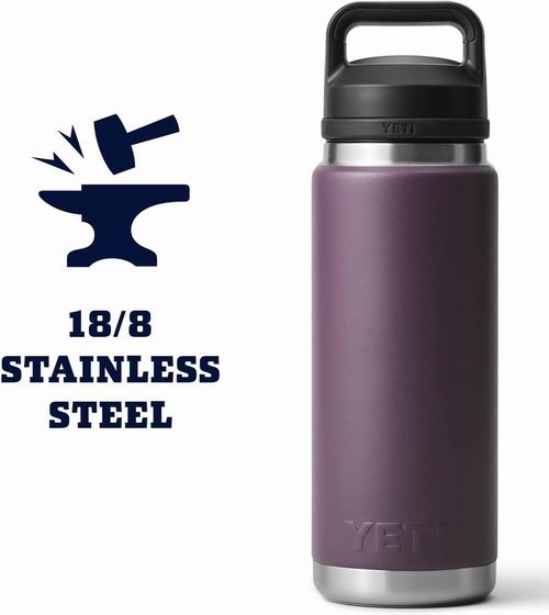  YETI Rambler 26盎司超强保温 专业户外不锈钢 网红户外保温杯 40加元（原价 50加元）