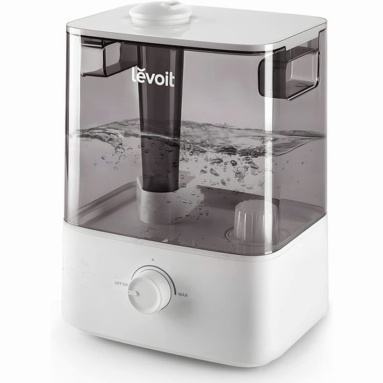  白菜价！翻新 Levoit 6升大容量 超声波静音加湿器3.4折 30.54加元！