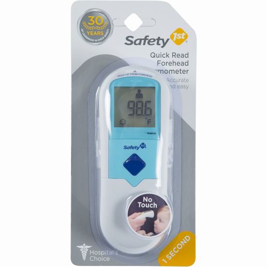  Safety 1st 非接触式 数字体温计/额温枪 19.99加元！
