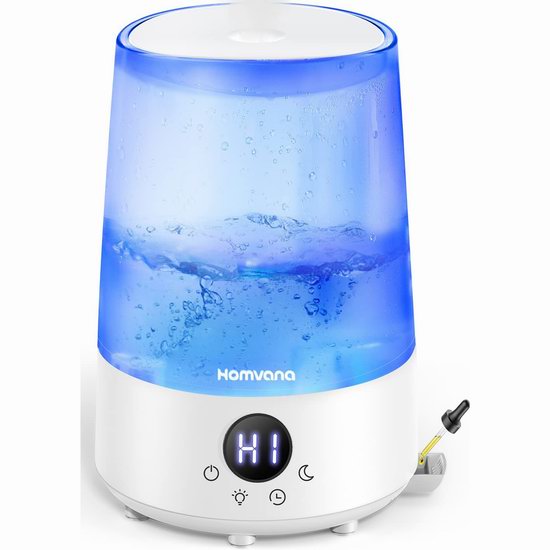  白菜价！历史新低！Homvana 3升 三合一 超声波雾化加湿器3.7折 29.79加元包邮！