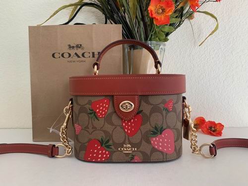  Coach Kay草莓印花盒子包 230加元（原价 460加元）