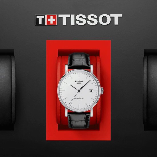 史低价！Tissot 天梭 Everytime Swissmatic 魅时系列 自动机芯 时尚男士手表4.6折 265.49加元包邮！送男神好礼！