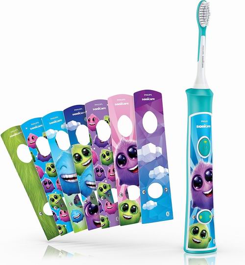  Philips Sonicare 声波震动 蓝牙版儿童电动牙刷 39.99加元（原价 49.96加元）