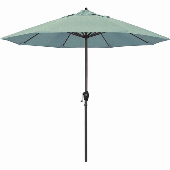  超级白菜！历史新低！California Umbrella 9英尺可倾斜庭院遮阳伞1.4折 54.1加元包邮！