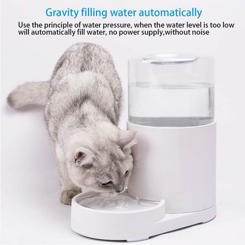  JUNSPOW 自动宠物饮水机2.5升 39.99加元（原价 49.99加元）