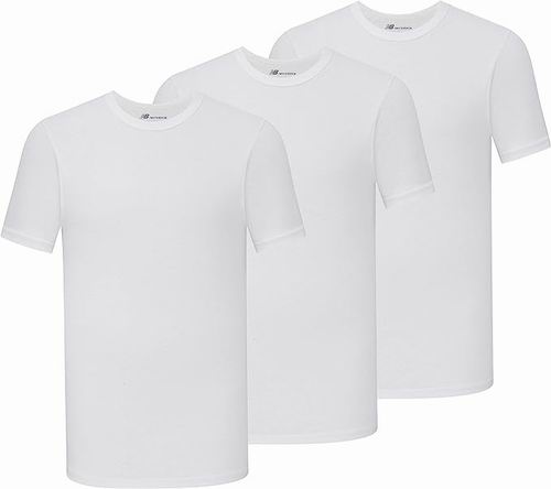  New Balance 男式60%棉混纺T恤3件套 24.98加元（原价 40加元）！每件8.32加元