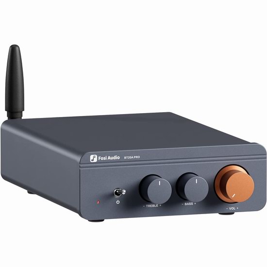  历史新低！Fosi Audio BT20A Pro 300瓦 x 2 超迷你Hi-Fi蓝牙数字功放7.7折 99.99加元包邮！