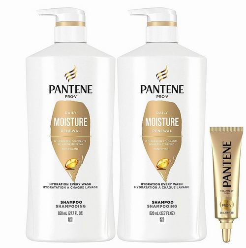 Pantene 保湿洗发水1640毫升+护发素15毫升 24.11加元（原价 29.6加元）