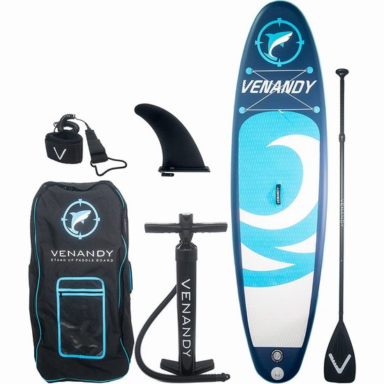  历史新低！VENANDY Allround 军用级超轻PVC 10.6英尺 SUP充气站立式桨板4.3折 179.99加元包邮！