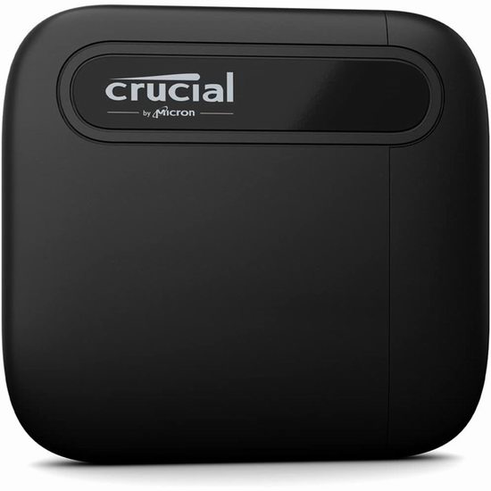  Crucial 英睿达 X6 2TB SSD 移动固态硬盘7.1折 144.29加元包邮！