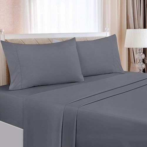  Utopia Bedding 防缩防褪色Queen床单4件套 21.99加元（原价 26.99加元）