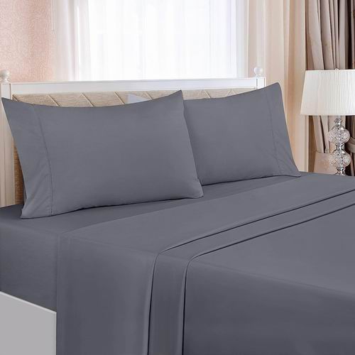  Utopia Bedding 防缩防褪色Queen床单4件套 20.89加元（原价 29.99加元）