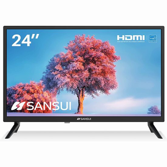  SANSUI 山水 ES24T1H 24英寸 液晶电视5.5折 109.99加元限量特卖并包邮！