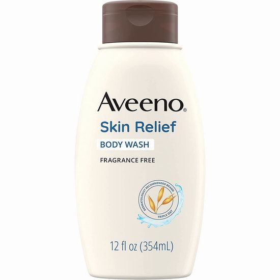  超级白菜！历史新低！Aveeno Skin Relief 无香型 敏感肌 舒压肌肤沐浴露（354毫升）2折 1.9加元！