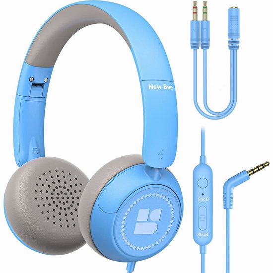  白菜价！历史新低！New bee KH18 儿童安全耳机3.2折 8.99加元清仓！