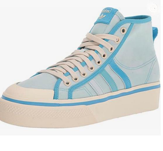  adidas Originals 女式 Nizza 厚底运动鞋 48加元（官网会员价 67加元）！码全齐降！