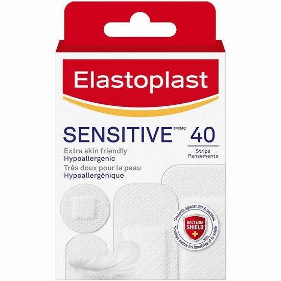  历史新低！Elastoplast 敏感肌 超亲肤创可贴40件套4.7折 2.85加元！